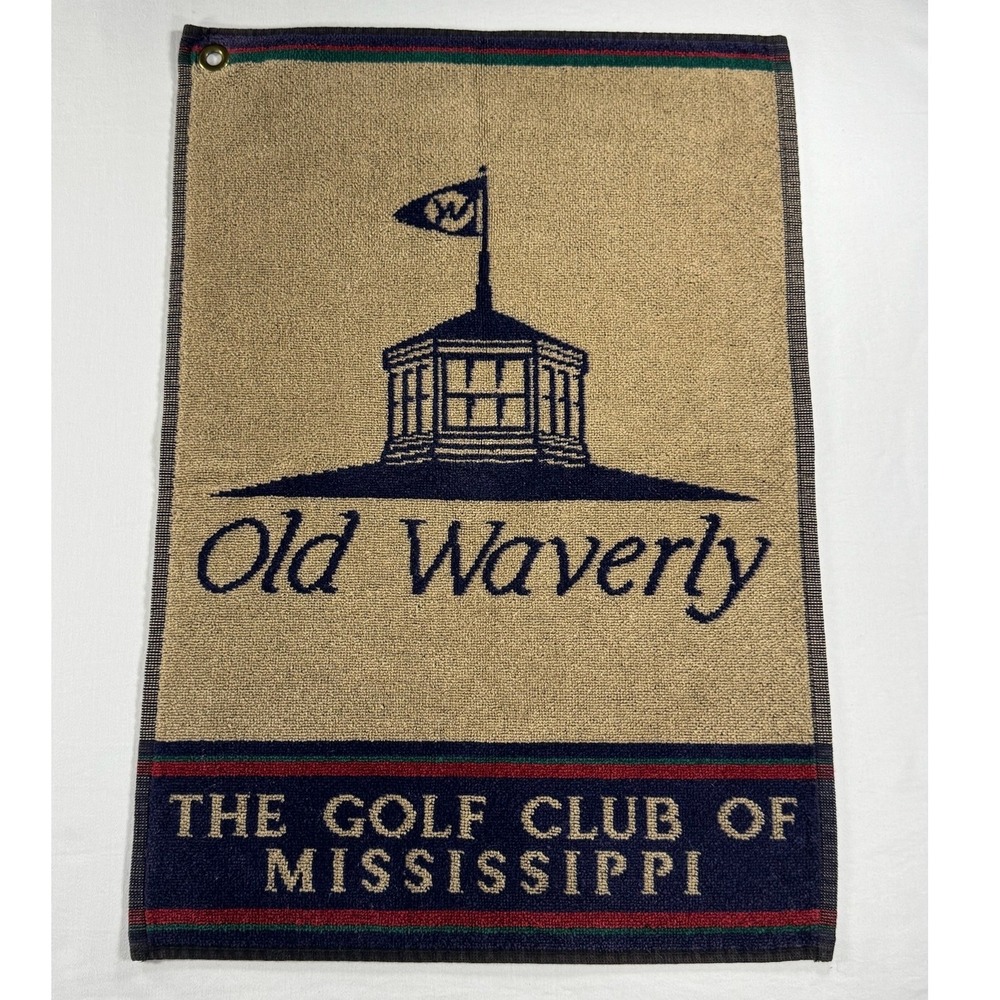Sir Christopher Hatton Old Waverly Golf Club Mississippi Cotton Towel Belgium